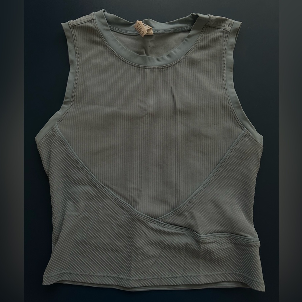 Light Blue Athletic Compression Top - image 1